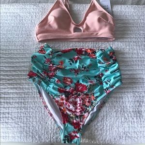 Cupshe high waisted bathing suit